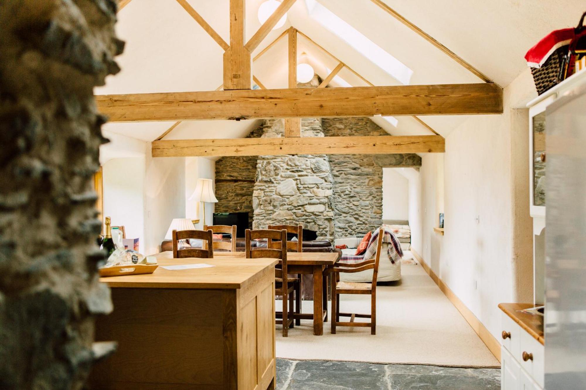 Glyn Mawr Barn Villa Bala Bagian luar foto