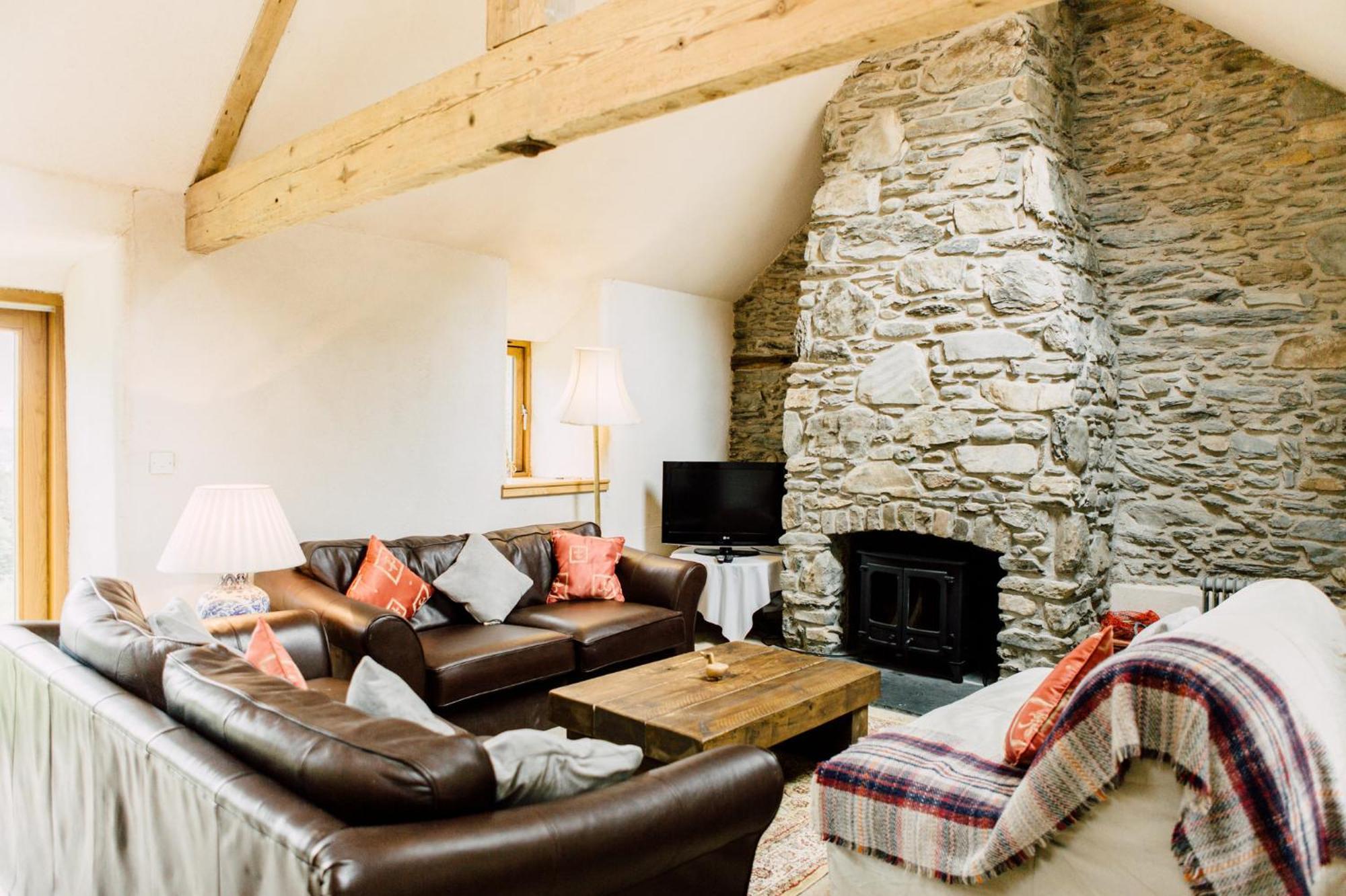 Glyn Mawr Barn Villa Bala Bagian luar foto