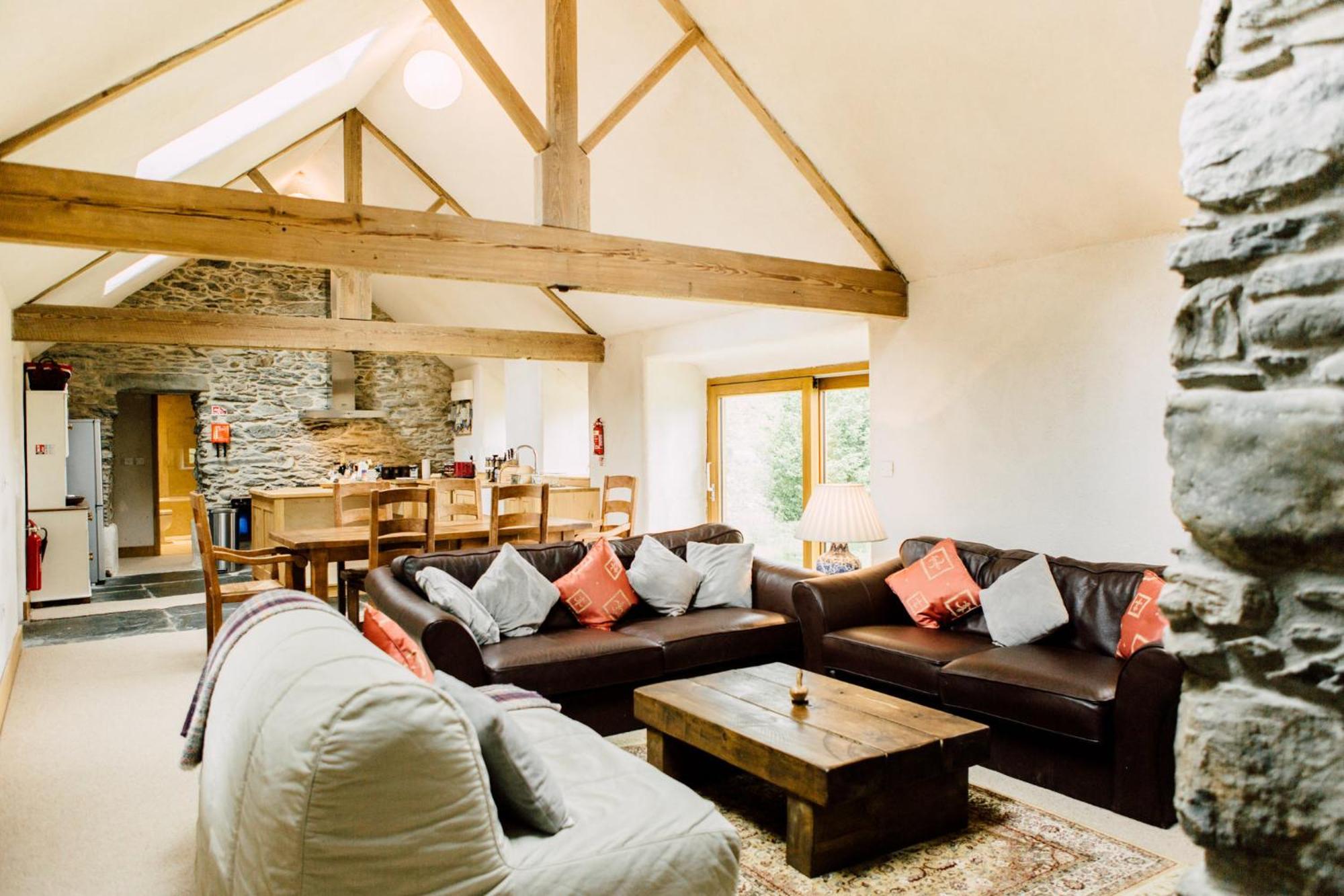 Glyn Mawr Barn Villa Bala Bagian luar foto